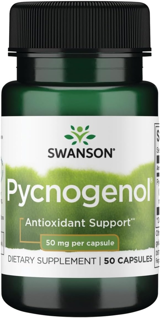 [BRSWIYT7PMOGAF3C] Swanson Pycnogenol 50 Milligrams 50 Capsules