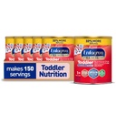 Enfagrow PREMIUM Toddler Nutritional Drink, Made with Real Milk, Brain-Building Omega-3 DHA, Nutrients and Prebiotics for Growth & Immune Support, Non-GMO, Toddler Milk Powder, 32 Oz Can, 6 Conde
