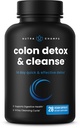 NutraChamps Colon Cleanse " Detox for Weight Loss [14 Day Quick Cleanser] Safe " Effective Formula with Probiotic " Digestive Enzymes for Constipation Relief