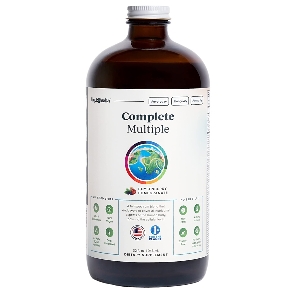 Productos de Salud Líquida Completo Múltiple Original, 32 onza Fluid