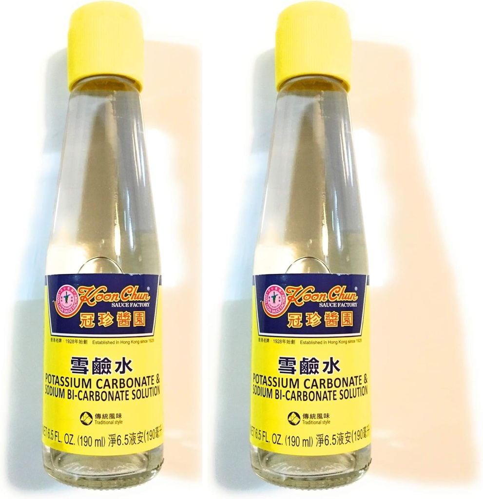[BRSWYZI6C5YGM23J] Koon Chun Potassium Carbonate " Solución Bi-Carbonate de Sodio 8.5 Oz(2 Pack)