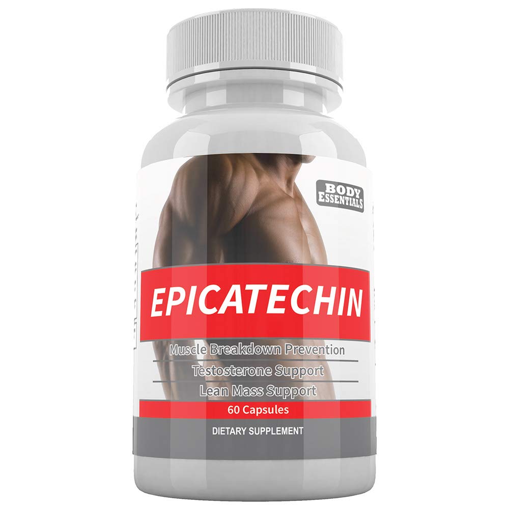 EPICATECHIN - 60 cápsulas – 300 mg por servicio Maximizar el crecimiento muscular – aumentar la síntesis de proteínas, las ganancias, el músculo magro – aumentar la fuerza y disminuir la grasa corporal