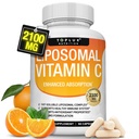 Vitamina Liposomal C 2100mg Alta Absorción Gorda Soluble VIT C - Soporte Inmunitario Collagen Booster Defensa Inmunitaria & potente antioxidante, MCT Oil & Sunflower Lecithin, Acsorbic Acid, Vegan Non-GMO