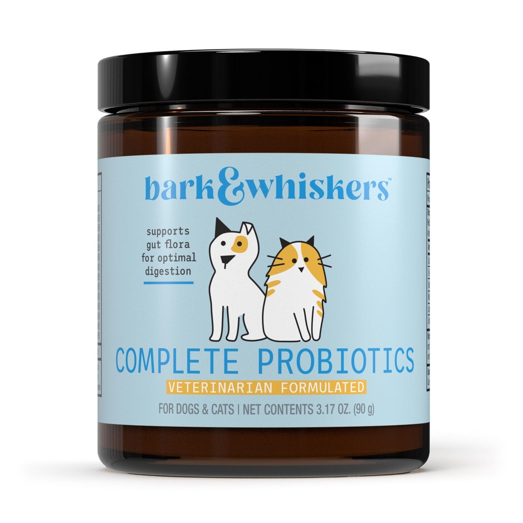 Dr. Mercola, Probióticos Completos, para Gatos y Perros, 3.17 oz (90 g), soporta Función Inmunitaria, Apoyo Digestivo, No GMO, Soy Gratis, Gluten Free