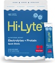 Hi-Lyte Electrolytes + Protein Quick Sticks Crisp Apple, 16 Servings