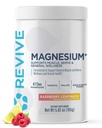 Revive MD Magnesium Powder Supplement - Magnesium Carbonate & Taurate Powder Drink Supports Healthy Bones, Muscles, " Nerves - Vegan-Friendly, Gluten-Free &amp; Soy-Free (Raspberry Lemonade, 30 Servings)