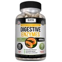 Kaya Naturals Enzymes Digestivos con Prebióticos &amp; Probióticos - Estreñimiento &amp; Bloating Relief - Peajes para Hombres - Ayudas Función Inmunitaria - Apoyo a la Digestión - 60 cápsulas vegetarianas