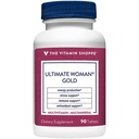 La vitamina Shoppe Ultimate Woman Gold Multivitamin - con hierro, vitaminas B &amp; vitamina D3 y más para apoyar la producción de energía, bonificación &amp; salud inmune - Gluten Free Multi-Mineral (90 tabletas)