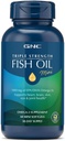 GNC Triple fuerza aceite de pescado Mini Omega 3 Suplemento, 1000 mg EPA y DHA, apoya el corazón, cerebro, piel, ojo y salud conjunta, 60 Mini Softgels