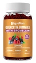 Quercetina con bromelaina, zinc " Vitamina C - Cardiovascular,Aging Support Chewable Vitamins -Vegan - Quercetina pura para niños y adultos - No GMO 60 Cuenta