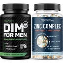 Testosterone Zinc Complex &amp; 300mg DIM Suplemento para hombres para el metabolismo estrógeno y la testosterona Soporte ← Microlet Zinc Suplemento (60 Servings) con DIM Complex para hombres (60 Servings)