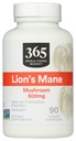 365 por Whole Foods Market, Lion's Mane Mushroom 500mcg, Vegan, 90 Conde