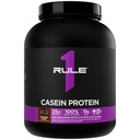 Regla 1 Casein Protein - 25g Protein y 11g EAAs Por Serving from Slow-Release Micellar Casein for Overnight Recovery and Sustained Delivery Between Meals (4 libras*, Chocolate Fudge)