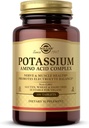 Complejo de Aminoácidos de Potasio Solgar, 100 Tabletas - Nerve & Muscle Health - Promueve Equilibrio de Electrolito - No GMO, Vegan, Gluten Gratis, Dairy Free, Kosher - 100 Servings