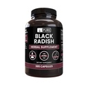 Ingredientes originales puros Radish negro (365 capsules) No hay magnesio o rifles de arroz, siempre puro, lab verificado