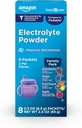 Amazon Basic Care Electrolyte Powder Variety Pack, Apple, Fruit Punch, Grape, Strawberry, 8 Conde