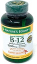 La recompensa de la naturaleza rápido disuelve rápida rápida vitamina B-12 2500 mcg, sabor de cereza natural (300 tabletas)