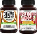 FarmHaven Turmeric Curcumin con BioPerine y Apple Sider Vinegar con Ginger