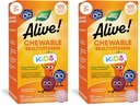 ¡La naturaleza está viva! Multivitamínicos Chewable Diario de los niños, soporta el hueso, el ojo y la salud inmune*, Orange &amp; Berry Fruit Flavored, Gluten Free, 120 Chewable Tablets (Packaging May Vary) (Pack of 2)