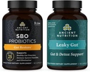 Antigua Nutrición SBO Gut Restaurar Probióticos Capsules, 60 Conde + Leaky Gut Capsules, 60 Conde