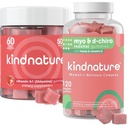 kindnature Myo-Inositol & Vitamin B1 Wellness Bundle - Hormonal Balance & Nervous System Support Gummies