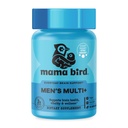Mama Bird Men's Multi+ (30 Servings) Mens Multivitamins - Methylfolate, Vitamin B6, Vitamin B12 - Organic Antioxidant Blend, Herbs - Non GMO, Third-Party Tested, Vegan & Gluten Free