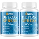 Canna Cleanse, Liver Cleanse Detox " Repair Chewable Tablets, Milk Thistle Suplemento, Fast-Acting Body Detox for Women " Men, Toxin Flush for Liver, Kidney, Digestion " Metabolism, 120 Tablets