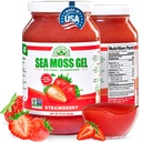 Wildcrafted Irish Sea Moss Gel Silencioso Hecho en EE.UU.   Rich in Vitamins & Minerals Silencio Sea Moss Gel Raw ← Suplemento Nutricional  Strawberry (16 oz)