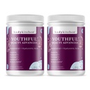 Corporal Cocina Joven Belleza Avanzada, Colagen Peptides Polvo para Hermosos Piel Piel Piel, Resveratrol y Ácido Hialurónico para Anti-Aging &amp; Apoyo Antioxidante, Grass Fed (Pack de 2)