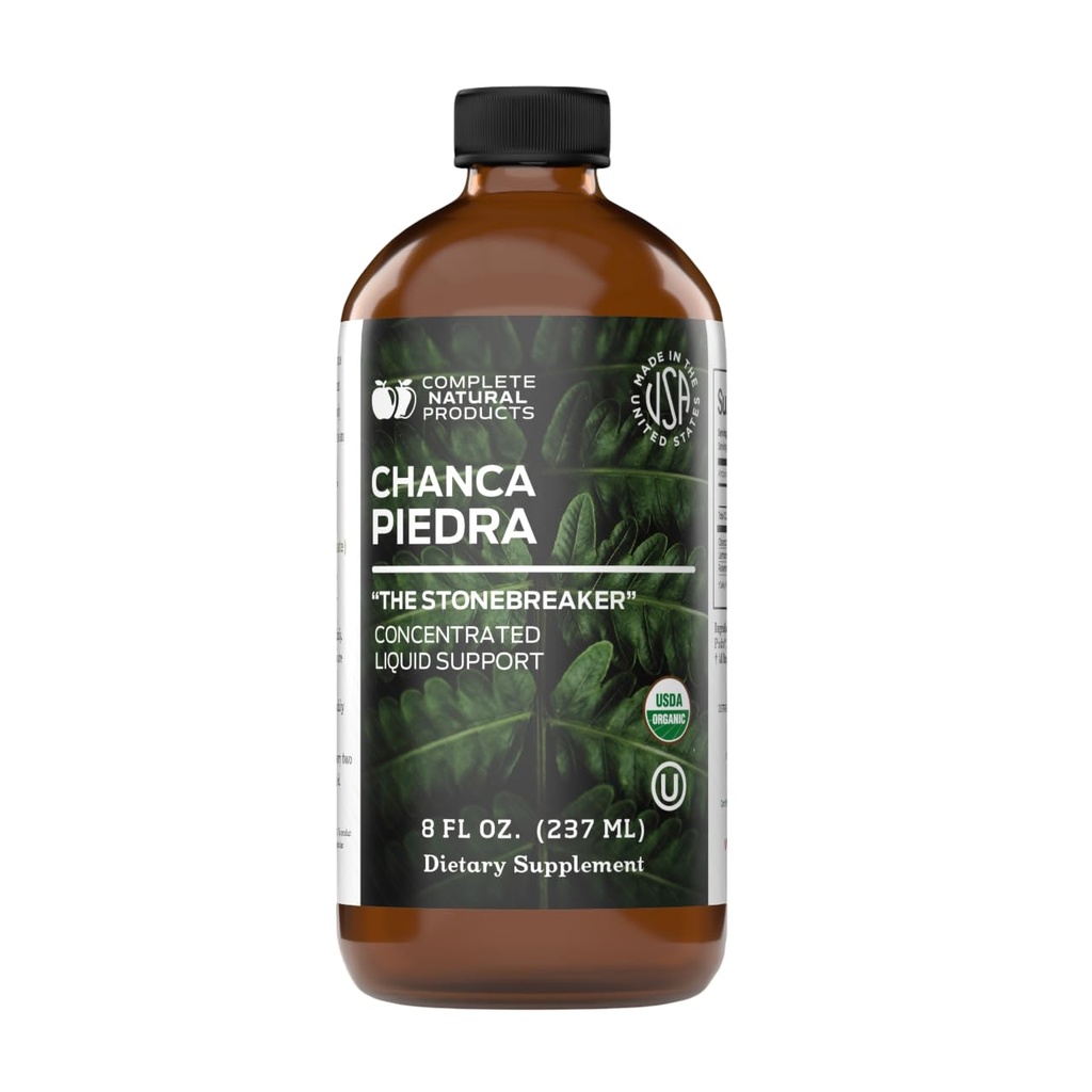 Orgánica Chanca Piedra Concentrate &amp; Extract 8oz - Phyllanthus Niruri - Natural Liquid Stone Breaker & Crusher Tincture
