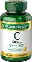 La recompensa de la naturaleza Pura Vitamina C 500 mg Tabletas 250 Tabletas (Pack of 3)