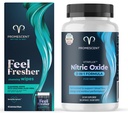 Wipes fluorescentes para adultos + VitaFLUX Triple Power Nitric Oxide Suplemento para el rendimiento masculino, resistencia, energía, recuperación - L Arginine 2000mg, L Carnitine 1000mg, Zinc, Magnesium - Amino A
