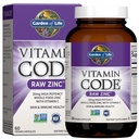 Jardín de la vida Código de vitaminas Raw One Hombre Multivitamina con suplementos de zinc para la salud de la inmune y la piel, 30 cápsulas