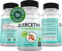 DOCTOR RECOMMENDED SUPPLEMENTS Quercetina 800mg w/Bromelain 165mg Por Serving- 120 Veggie Capsules-Full 60 Day Supply, Vitamin Supplement to Support " Bioflavonoids, Gluten Free, Non-GMO