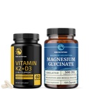 Vitamina D3 K2 y Magnesio Glycinate Suplemento TENIDO Bone, Heart y Muscle Support con 5000 UI D3, K2 MK7, y 500 mg Magnesium TEN High Absorption, Immune & Nerve Support ← 60 Servings Every