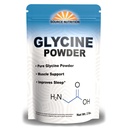 Glycine Powder (2 lbs) - Promueve el descanso, la energía muscular y la fuerza, la memoria y el apoyo de la cognición (tapa real)