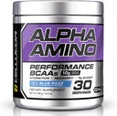 Cellucor Alpha Amino EAA & BCAA Powder ← Cadena subdividida Aminoácidos esenciales + electrolitos  durable ICY Blue Razz ← 30 Servimientos