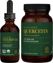 Global Healing Center - Vitamina D3 5000IU & Quercetin 250mg - Soporta Bonos y Sistema Inmunitario, Salud Respiratoria