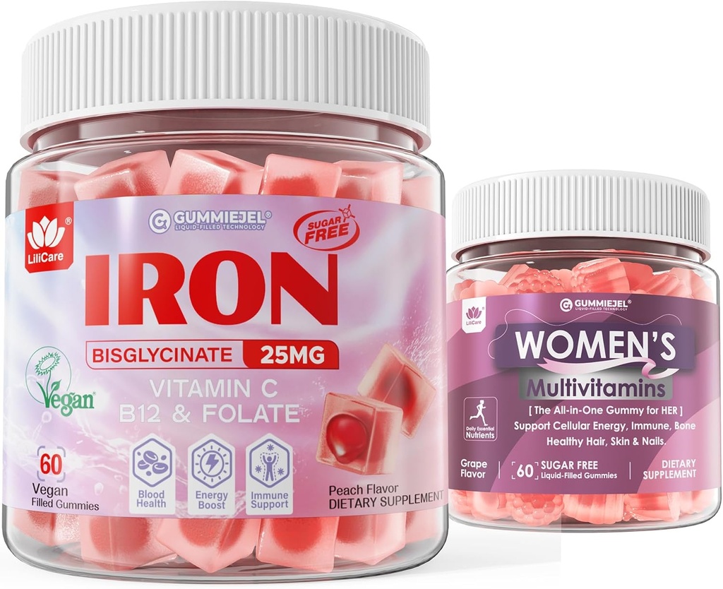 Bundle - Hierro Vegano + Mujeres Multivitaminas