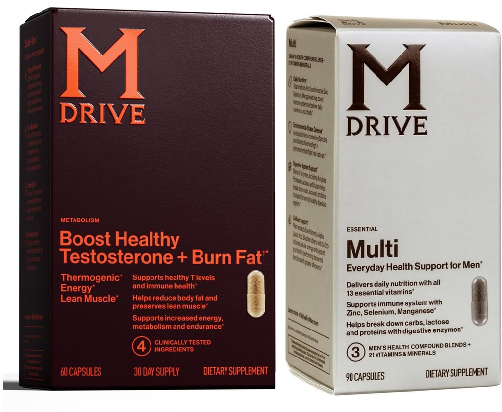 Mdrive Multivitamin Boost y Burn