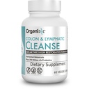Organixx Limphatic & Colon Cleanse Supplement, 250 Million CFU Probiotics for Gut Health, Digestive & Lymphatic Support, Gluten Free, Non GMO, 60 Vegetarian Capsules