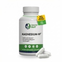 Magnesio-HP de Gut sano TENIDO Glycinate Ultra Puro con Cero Fillers TEN 180 mg Magnesium Glycinate TEN 60 Servings