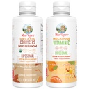 MaryRuth Organics Cordyceps Liposomal (Maple Spice) & Vitamina C (Citrus &amp; Vanilla) ← Clean Label Project Verified® ← Vitaminas para la Inmunidad, la Esquía, " Global Health TEN Vegan, Non-GMO, Gluten-Free