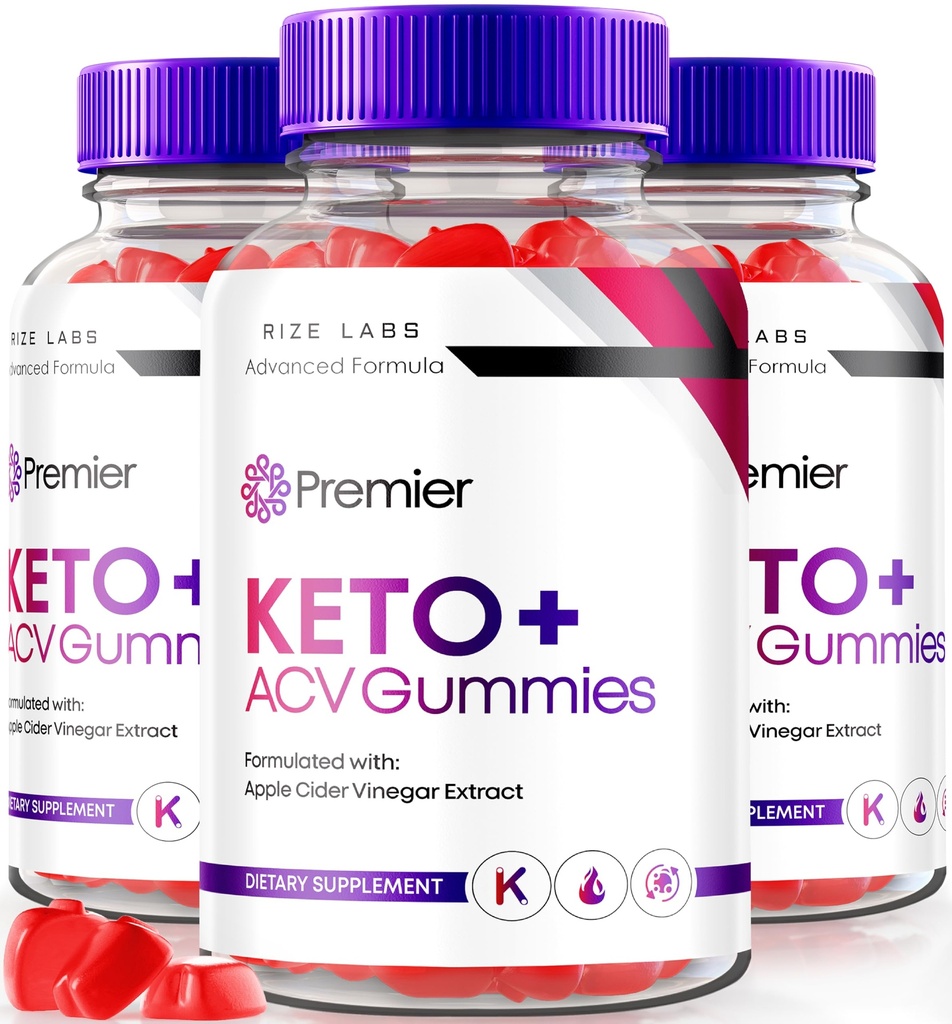 rize labs - Premier Keto ACV Gummies, Premier Extreme 2000mg Keto Gummies Advanced Weight Loss, Keto Plus ACV Gummies, All Natural Apple Cider Vinegar Suplemento (180 Gummies)
