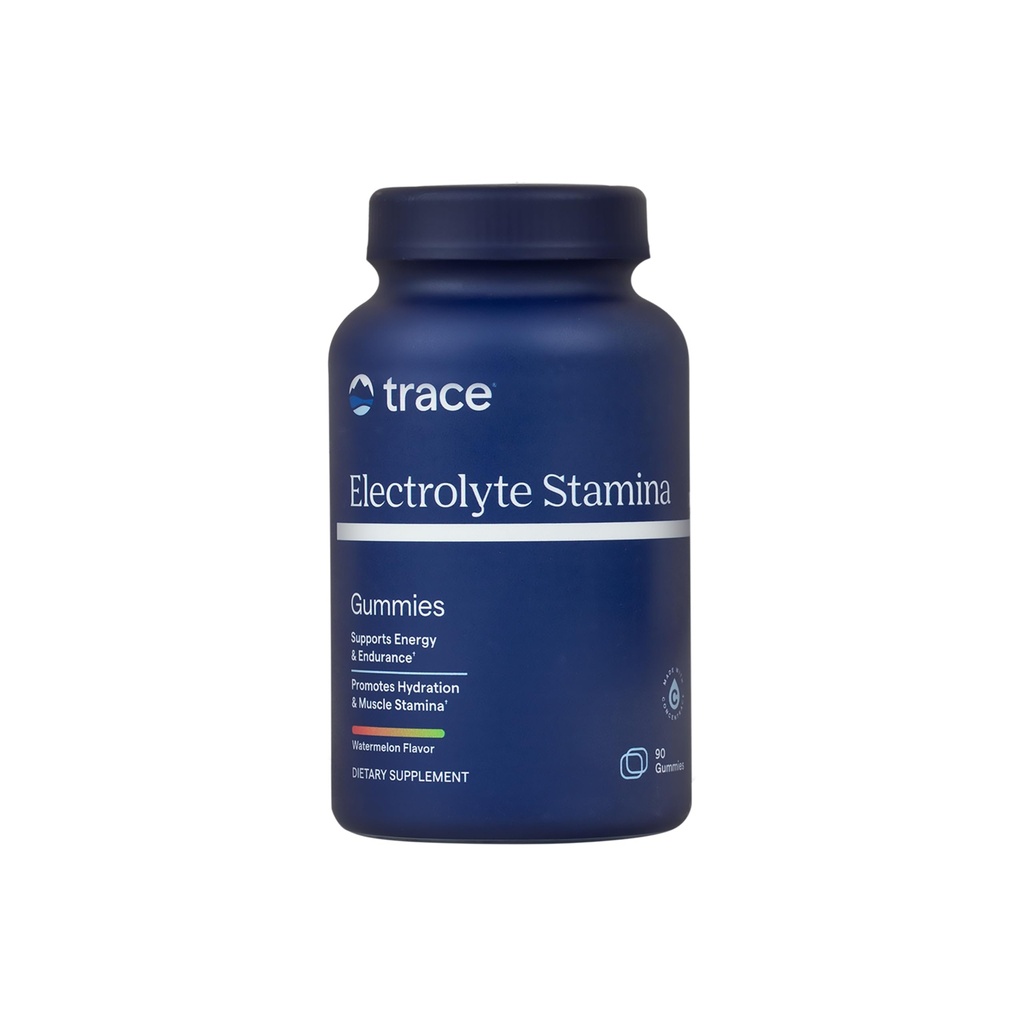 Trace Minerals Electrolyte Stamina Gummies - Ideal Electrolyte Supplement That Supports Hydration - Supports Optimal Energy - Muscle Stamina - Vegan - Watermelon - 90 Count (30 Servings)