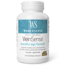 MujerSense VeinSense by Natural Factors, Beauty Supplement to Support Healthy Veins and Beautiful Legs, Vegan, Non-GMO, 60 cápsulas (20 porciones)