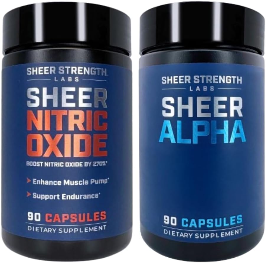 [BRSRAZT4CQNGAHLL] Gym GOD Pack - Nitric Oxide Suplemento " Sheer Alpha T Booster