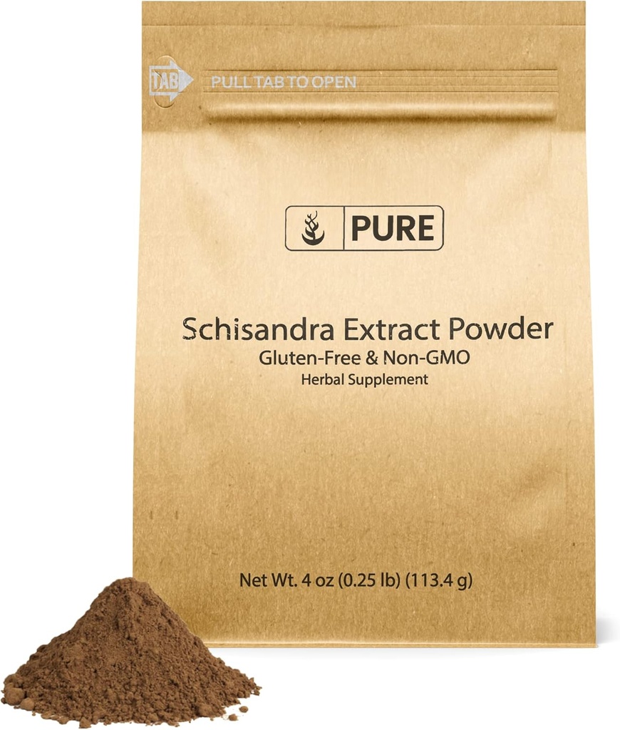 Ingredientes originales puros Schisandra (4 oz), No GMO, Libre de gluten, Tradicional Herb