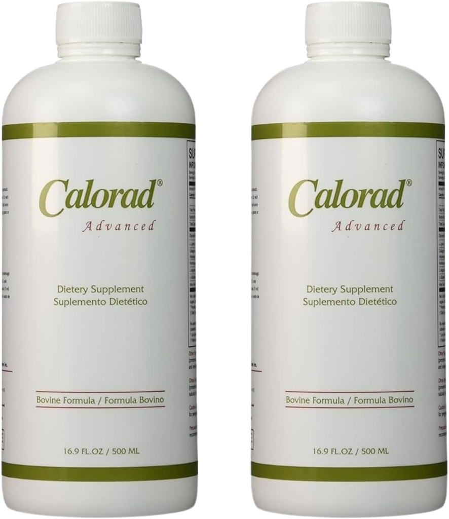 Suplemento dietético avanzado de Calorad, 16.9oz 2 BTL