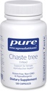Encapsulaciones puras Chaste Tree (Vitex) - Soporta la regularidad del ciclo menstrual - para la comodidad del pecho* - Suplemento de la mujer - Soporte de equilibrio hormonal - No GMO & Vegan - 120 cápsulas